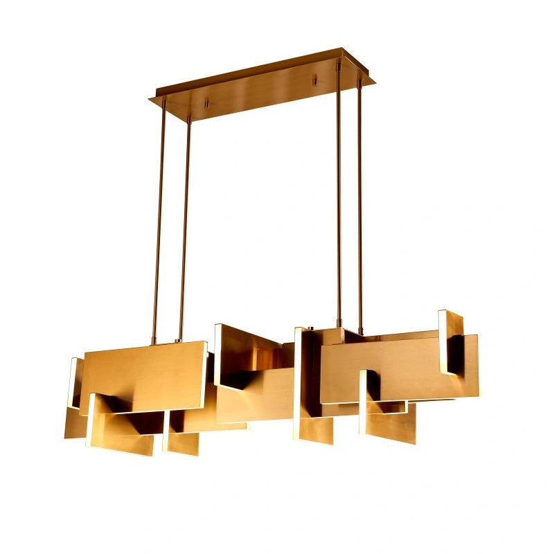 Liontin Linear LED Bentuk Modern